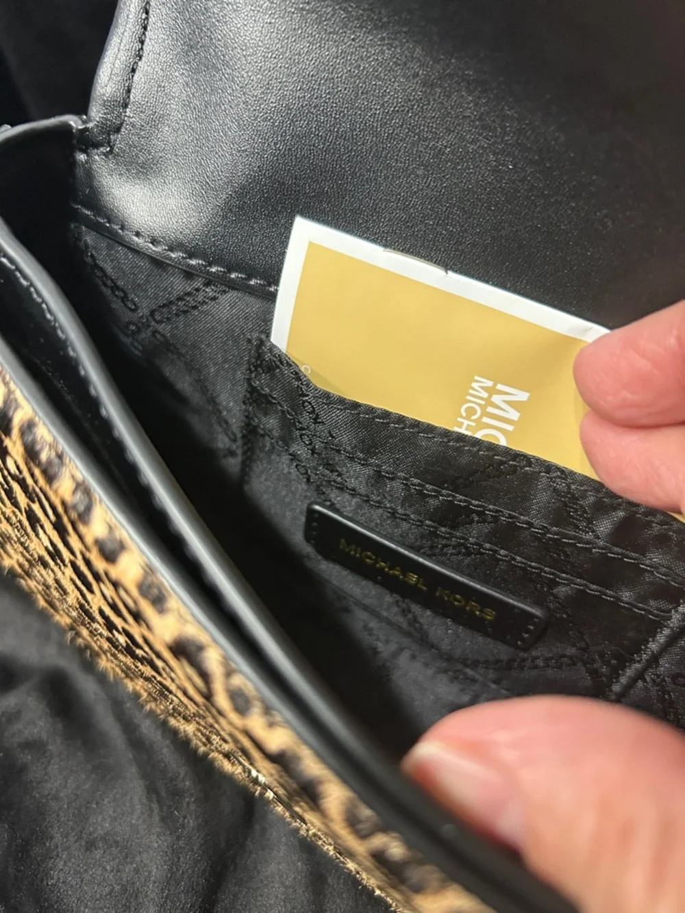 Michael Kors Leopard Print Crossbody 
Great Mother’s Day Gift! - Picture 4 of 6